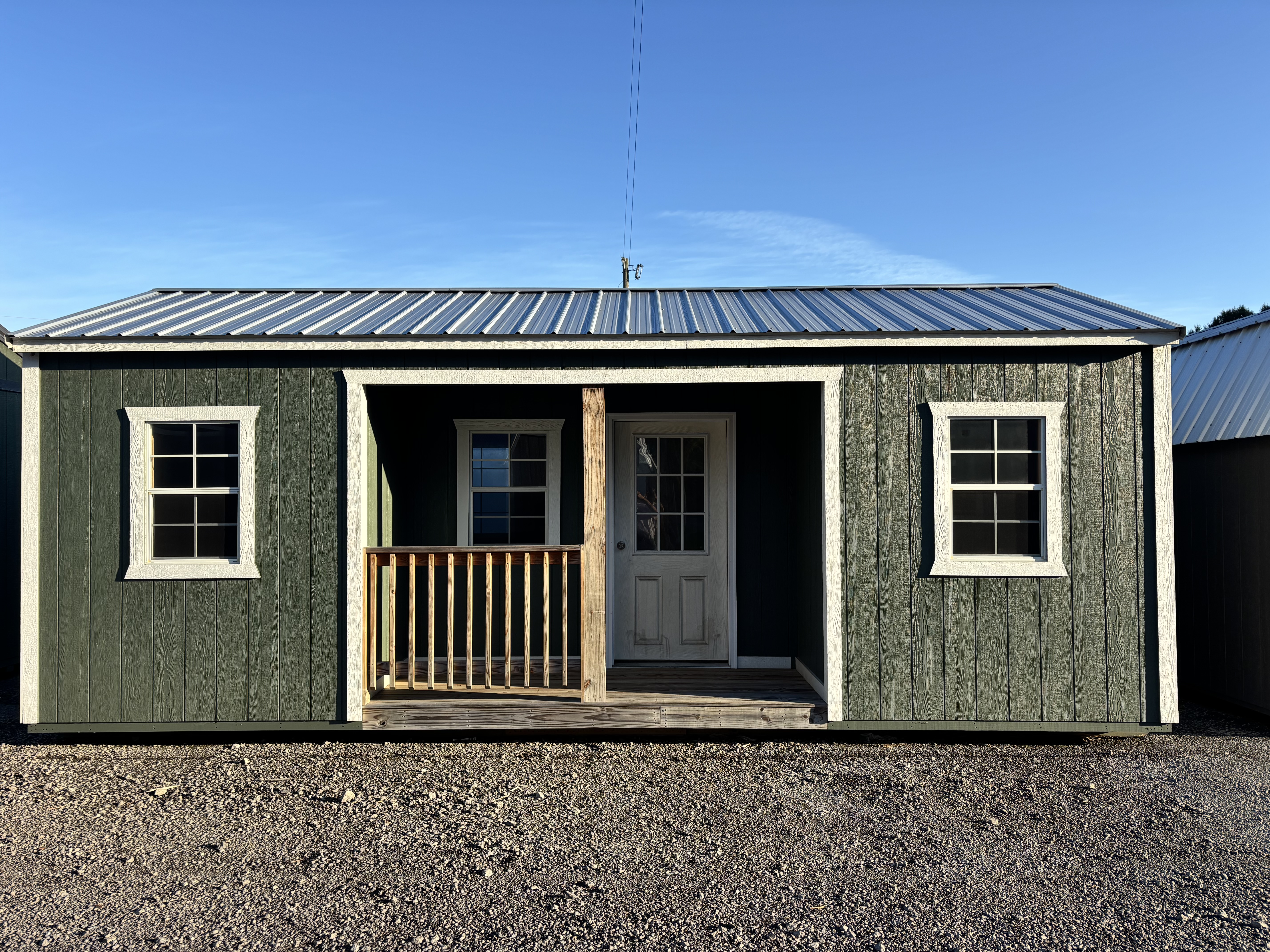 12 X 24 Center Porch Cabin